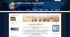Desktop Screenshot of clnm.org