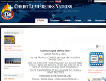 Tablet Screenshot of clnm.org